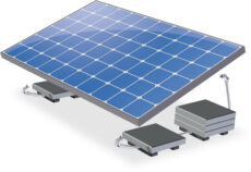 flat-fix Van der Valk Solar Systems ValkBox 3 20° Flachdach oder Boden Photovoltaik Solarmodul Aufständerung