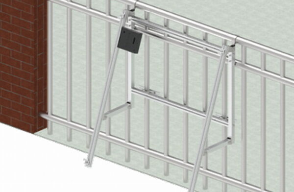 wall-fix uni Klarbeit Wand, Flachdach oder Boden Photovoltaik Solarmodul Befestigung – Bild 3