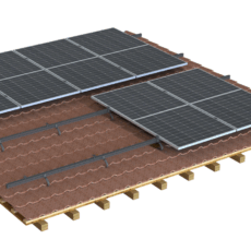 roof-fix tile NLB Solarmodul Dachbefestigung für Ziegeldach