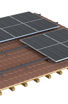 roof-fix tile NLB Solarmodul Dachbefestigung für Ziegeldach