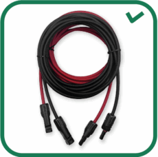 DC-Anschlussleitung-Set MC4